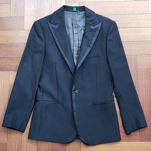 BENETTON Men's Tuxedo Style Jacket / Blazer